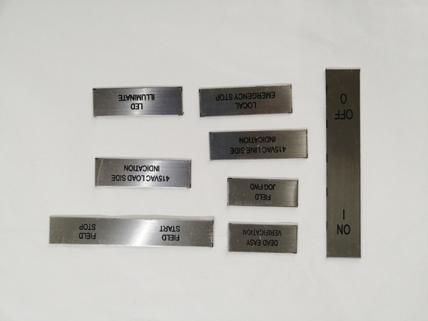 五金机械铭牌厂商